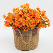 💥Last Day 70% OFF🌼- Artificial Outdoor Sunset Mums Flowers - UV resistant, Waterproof, Windproof