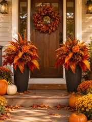 🔥 Fall Mega Sale: 30$ OFF 🍂Autumn Harvest Floral Garden Stake Arrangement