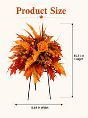 🔥 Fall Mega Sale: 30$ OFF 🍂Autumn Harvest Floral Garden Stake Arrangement