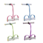 Fitness & General Exercise Equipment Foot Pedal Resistance Band Set