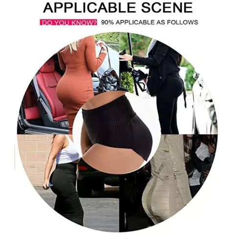Activewear Women's Padded Butt Lift Panties