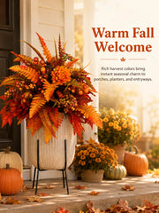 🔥 Fall Mega Sale: 30$ OFF 🍂Autumn Harvest Floral Garden Stake Arrangement