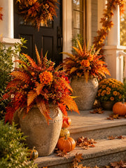 🔥 Fall Mega Sale: 30$ OFF 🍂Autumn Harvest Floral Garden Stake Arrangement