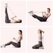 Fitness & General Exercise Equipment Foot Pedal Resistance Band Set