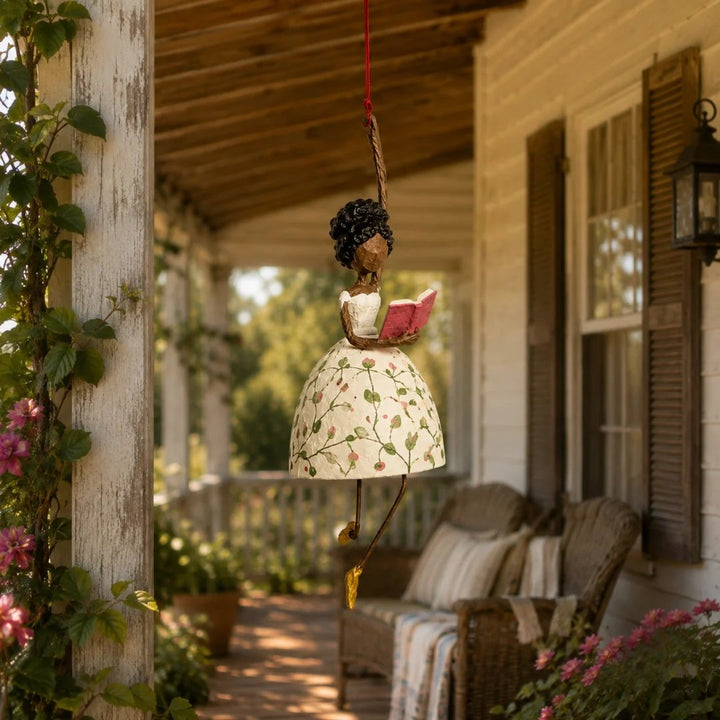 ⏳ Last Day 49% OFF – 🌸 Whimsical Dancing Lady Hanging Ornament | Vintage Folk-Art Décor with Wind-Activated Swaying Design & Playful Dangling Details ✨