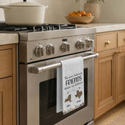 The Love Between Friends Knows No Distance Leopard States And Hearts - Personalized Kitchen Towel - BST758_TOWL