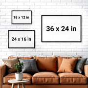 May Your Home Be A Place Of Joy Christmas Red Truck Barn Cardinals - Personalized Custom Horizontal Poster - FAM1041_HPOS