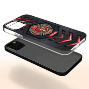 Courage Honor Fire Rescue Emblem - Personalized Clear Phone Case - FIF057_PHC