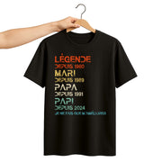 Légende Depuis, I Only Get Better - Personalized Custom Unisex T-shirt, Hoodie - GRP032_BBAS