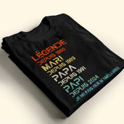 Légende Depuis, I Only Get Better - Personalized Custom Unisex T-shirt, Hoodie - GRP032_BBAS