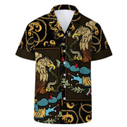 The Golden Eagle - Personalized Custom Unisex Hawaiian Shirt - HW_MX09