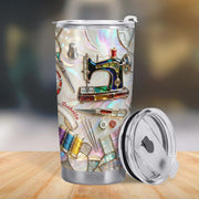 Timeless Things Appreciated More Than You Can Sew - Personalized Custom Stainless Steel Tumbler 20oz 30oz - JBS043_TB