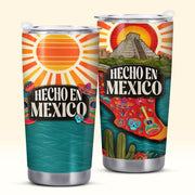 Hecho En Mexico - Personalized Custom Stainless Steel Tumbler 20oz 30oz - TB_MX13