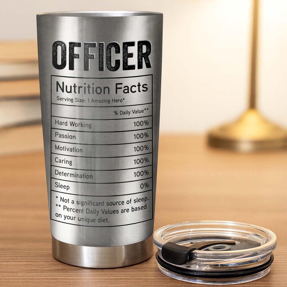 Celebrating Our Courageous Officers, Police Badge, Handcuffs, Gun - Personalized Custom Stainless Steel Tumbler 20oz 30oz - OFC037_TB