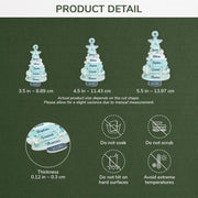 [3D Printing Effect] Personalised Family Gifts - Sea Glass Christmas Tree Acrylic Ornament