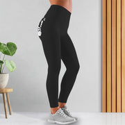 This Beauty Belongs To, Handprint Design - Personalized Women Leggings - WIF044_WLEG