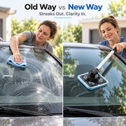 🚗🧼Dual Magnetic Car Windshield Cleaner | Streak-Free Auto Glass Cleaning Kit✨