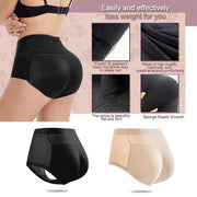 Activewear Women's Padded Butt Lift Panties