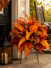 🔥 Fall Mega Sale: 30$ OFF 🍂Autumn Harvest Floral Garden Stake Arrangement
