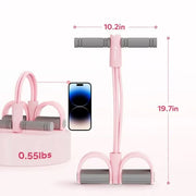 Fitness & General Exercise Equipment Foot Pedal Resistance Band Set