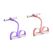 Fitness & General Exercise Equipment Foot Pedal Resistance Band Set