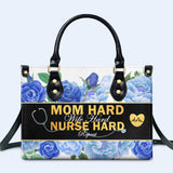 Nurse 02 - Personalized Custom Leather Handbag - nurse02