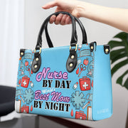 Nurse 04 - Personalized Custom Leather Handbag - nurse04