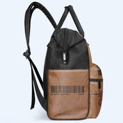 Colombia Nutrition Facts - Personalized Custom Duckbilled Travel Backpack - HS061_DKB