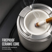 🛡️Rotating Car Ashtray with Ceramic Inner Liner