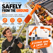 Limited-Time Offer — 50% OFF — Clean Your Gutters Without a Ladder