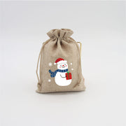🎁Early Christmas Sale 50% OFF🔥Christmas Burlap Gift Bags with Drawstring