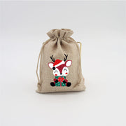 🎁Early Christmas Sale 50% OFF🔥Christmas Burlap Gift Bags with Drawstring