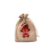 🎁Early Christmas Sale 50% OFF🔥Christmas Burlap Gift Bags with Drawstring