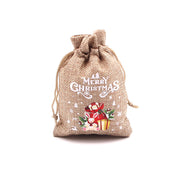🎁Early Christmas Sale 50% OFF🔥Christmas Burlap Gift Bags with Drawstring