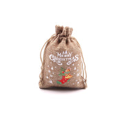 🎁Early Christmas Sale 50% OFF🔥Christmas Burlap Gift Bags with Drawstring
