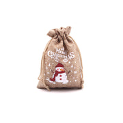 🎁Early Christmas Sale 50% OFF🔥Christmas Burlap Gift Bags with Drawstring