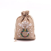 🎁Early Christmas Sale 50% OFF🔥Christmas Burlap Gift Bags with Drawstring