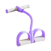 Fitness & General Exercise Equipment Foot Pedal Resistance Band Set